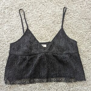 Little Moon Sedum Black Lace Cami